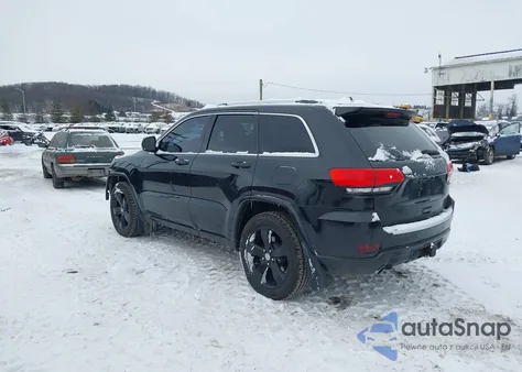 2014 Jeep Grand Cherokee Overland из США, поврежденный, VIN 1C4RJFCG9EC279339